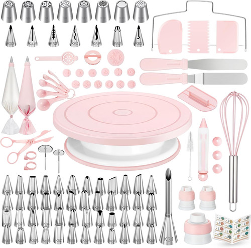 158pcs kit decorazione torte - 158pcs,