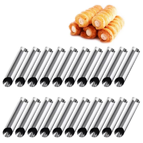 Tubi cannoli acciaio inox - cannoli,